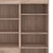 Bestar Bestar Pur 25W Shelving Unit in rustic brown 26162-000009 - alternate 3